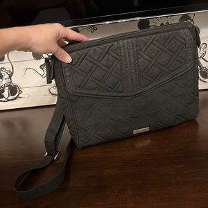 Black Vera Bradley cloth crossbody